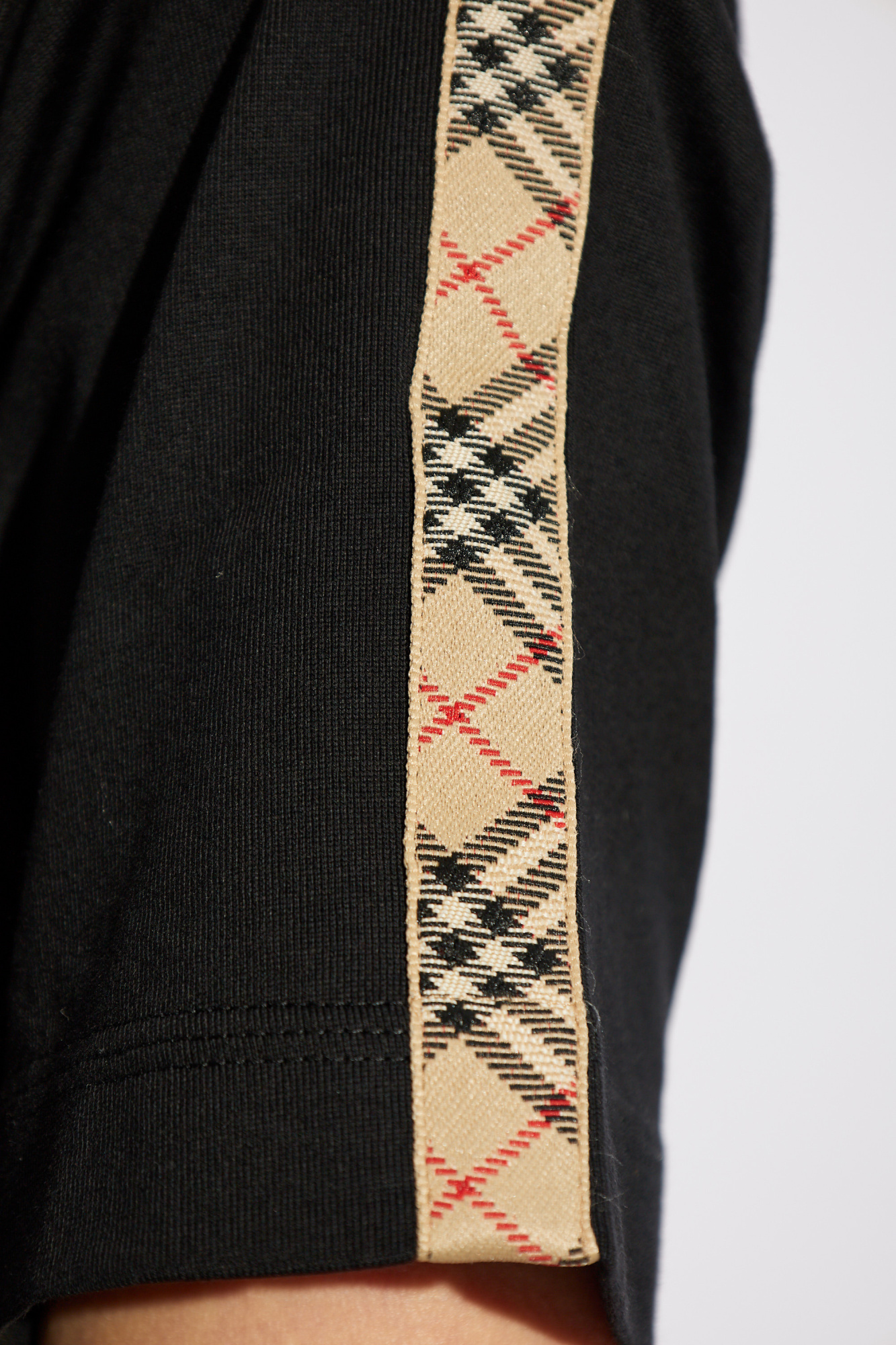 Burberry T-shirt with embroidered logo | Women's | Vitkac